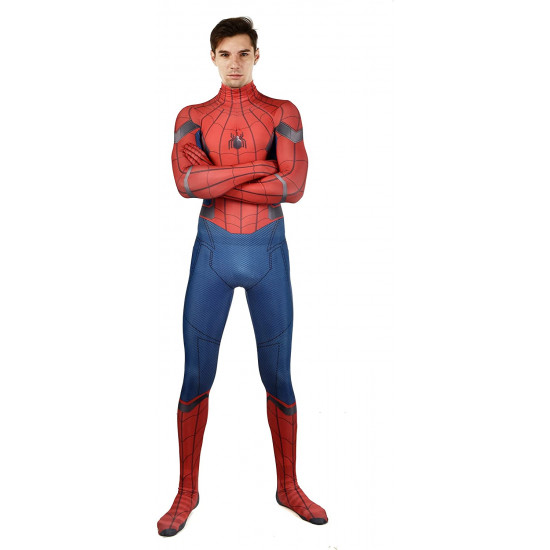 Fantasia Homem Aranha Volta ao Lar Spandex Adulto