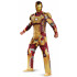 Fantasia Homem de Ferro 3 Mark 42 com Músculos Luxo Adulto