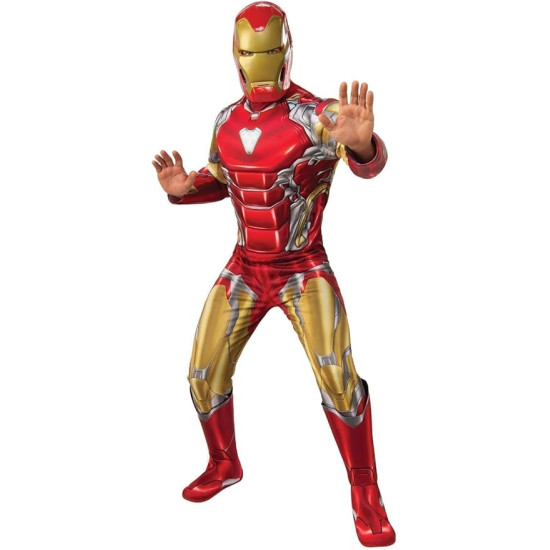 Fantasia Homem de Ferro Adulto Luxo com Músculos Patriot Fantasia Homem de Ferro Adulto Luxo com Músculos Patriot