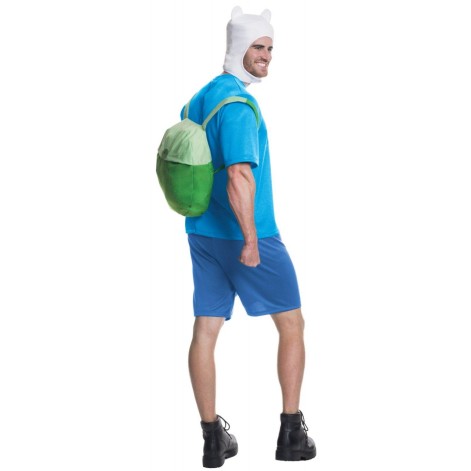 Fantasia Hora da Aventura Finn Luxo Adulto