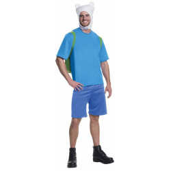 Fantasia Hora da Aventura Finn Luxo Adulto