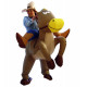 Fantasia Inflável Nas Costas do Cavalo Adulto Fantasia Inflável Nas Costas do Cavalo Adulto