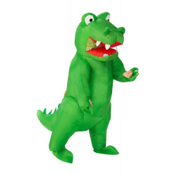 Fantasia Jacaré Inflável Adulto