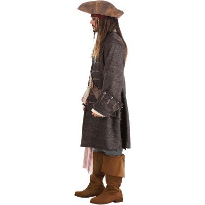 Fantasia Jack Sparrow Piratas do Caribe Realistico Autentico Fantasia Jack Sparrow Piratas do Caribe Realistico Autentico