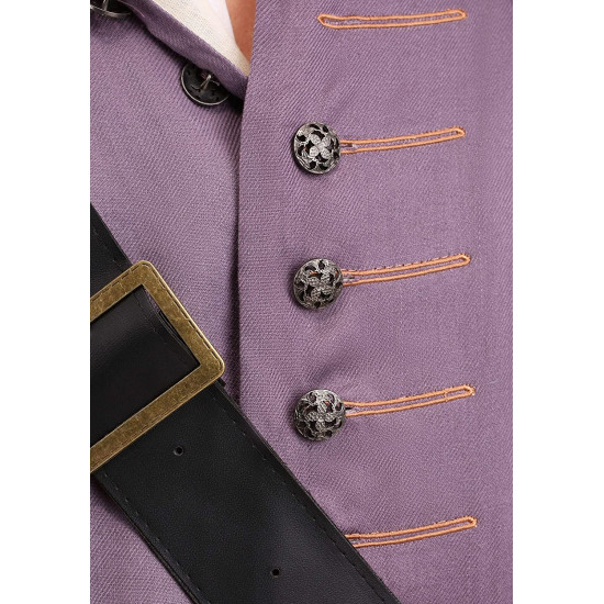 Fantasia Jack Sparrow Piratas do Caribe Realistico Luxo