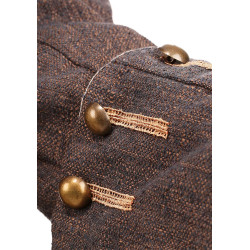 Fantasia Jack Sparrow Piratas do Caribe Realistico Luxo