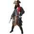 Fantasia Jack Sparrow Piratas do Caribe Realistico Luxo