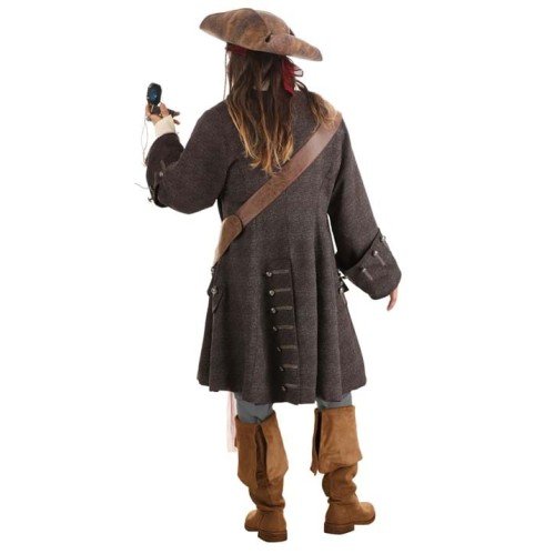 Fantasia Jack Sparrow Pirate Luxo Adulto Caribe Fantasia Jack Sparrow Pirate Luxo Adulto Caribe
