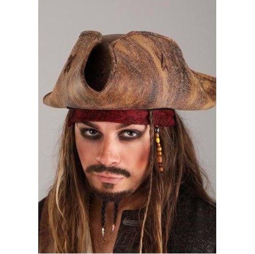 Fantasia Jack Sparrow Pirate Luxo Adulto Caribe Fantasia Jack Sparrow Pirate Luxo Adulto Caribe