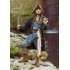 Fantasia Jack Sparrow Pirate Luxo Adulto Caribe