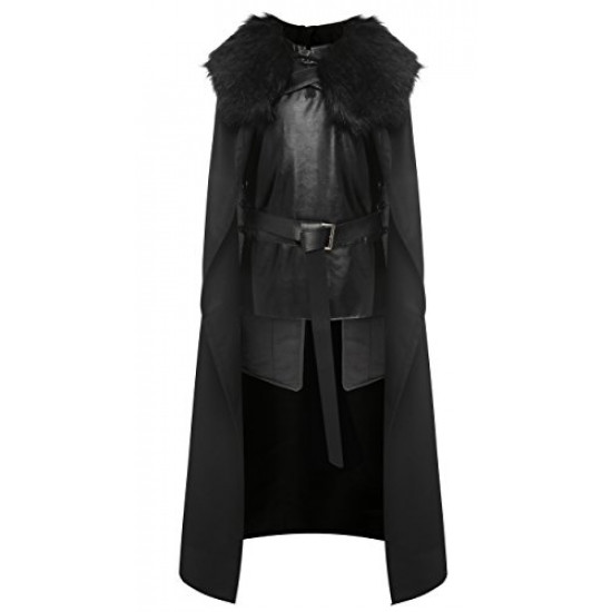 Fantasia Jon Snow Game of Thrones Luxo Fantasia Jon Snow Game of Thrones Luxo