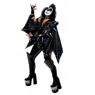 Fantasia Kiss Gene Simmons Demon Luxo Adulto