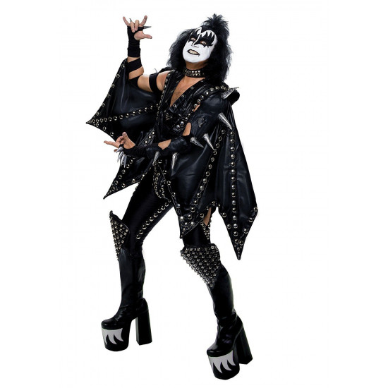Fantasia Kiss Gene Simmons Demon Luxo Adulto Fantasia Kiss Gene Simmons Demon Luxo Adulto