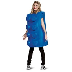 Fantasia Lego Azul Adulto Fantasia Lego Azul Adulto