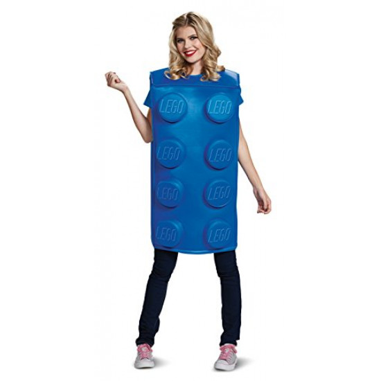 Fantasia Lego Azul Adulto Fantasia Lego Azul Adulto