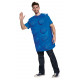 Fantasia Lego Azul Adulto Fantasia Lego Azul Adulto