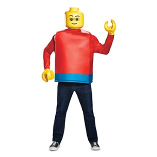 Fantasia Lego Blocos Adulto Fantasia Lego Blocos Adulto