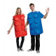 Fantasia Lego Vermelho Adulto Fantasia Lego Vermelho Adulto