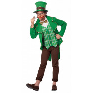 Fantasia Leprechaun Adulto Clássica