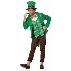 Fantasia Leprechaun Adulto Clássica