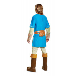 Fantasia Link Lenda da Zelda Sopro da Natureza Adulto Luxo