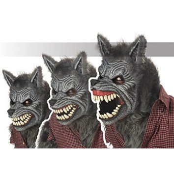 Fantasia Lobo Lobisomem Luxo Adulto Motion Fantasia Lobo Lobisomem Luxo Adulto Motion
