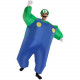 Fantasia Luigi Inflável Adulto