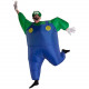 Fantasia Luigi Inflável Adulto