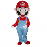 Fantasia Mario Bros Mascote Adulto Luxo