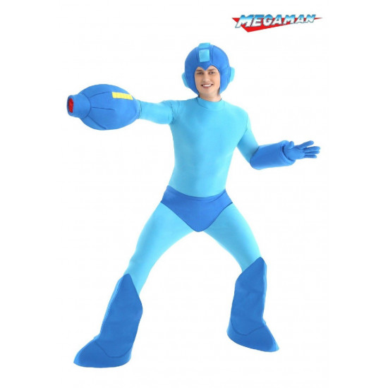 Fantasia Megaman Adulto Luxo