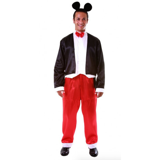 Fantasia Mickey Mouse Luxo Adulto