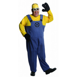 Fantasia Minion Dave Meu Malvado Favorito Adulto