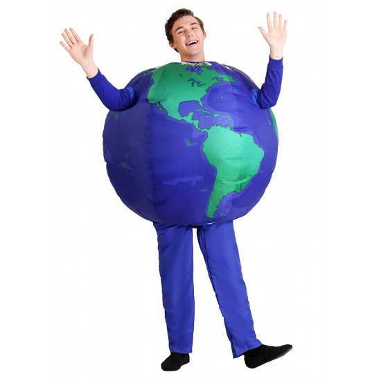 Fantasia Mundo Terra Inflável Adulto Fantasia Mundo Terra Inflável Adulto