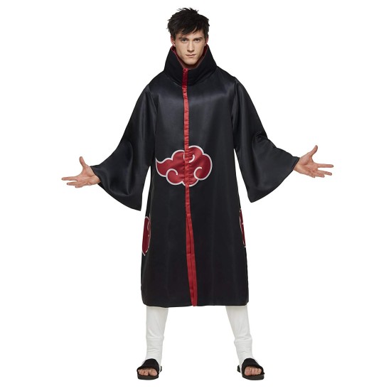 Fantasia Naruto Anime Akatsuki Luxo Adulto