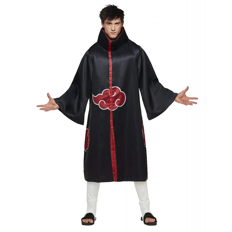 Fantasia Naruto Anime Akatsuki Luxo Adulto