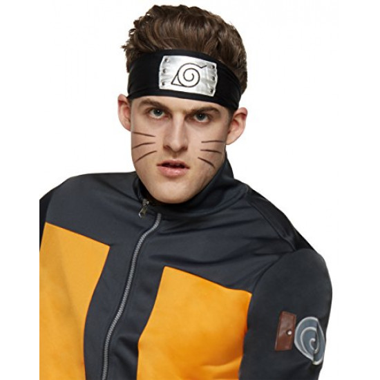 Fantasia Naruto Anime Uzumaki Luxo Adulto