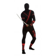 Fantasia Ninja Master Spandex Adulto Elite