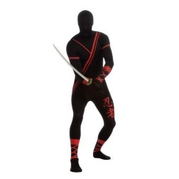 Fantasia Ninja Master Spandex Adulto Elite Fantasia Ninja Master Spandex Adulto Elite