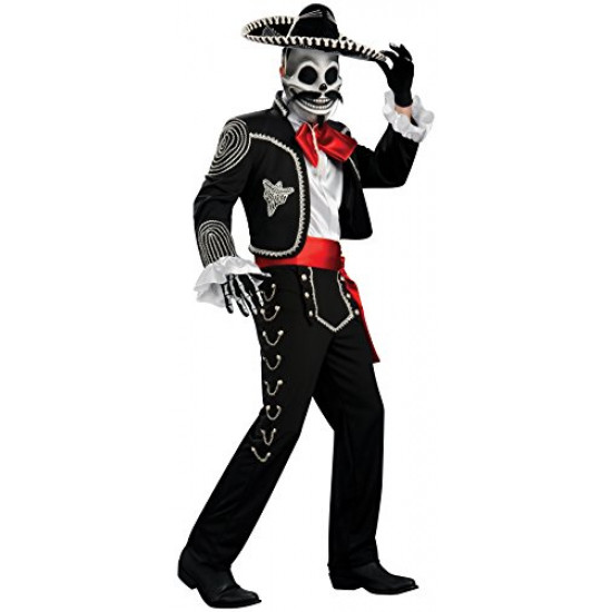 Fantasia O Senhor dos Mortos Señor Bones Elite Fantasia O Senhor dos Mortos Señor Bones Elite