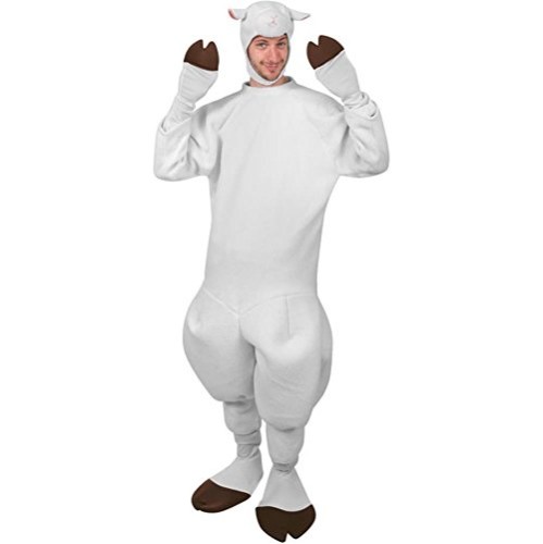 Fantasia Ovelha Animal Adulto Clássica Fantasia Ovelha Animal Adulto Clássica
