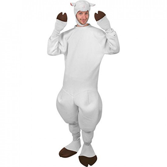 Fantasia Ovelha Animal Adulto Clássica