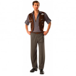 Fantasia Owen Jurassic Park O Mundo dos Dinossauros Adulto