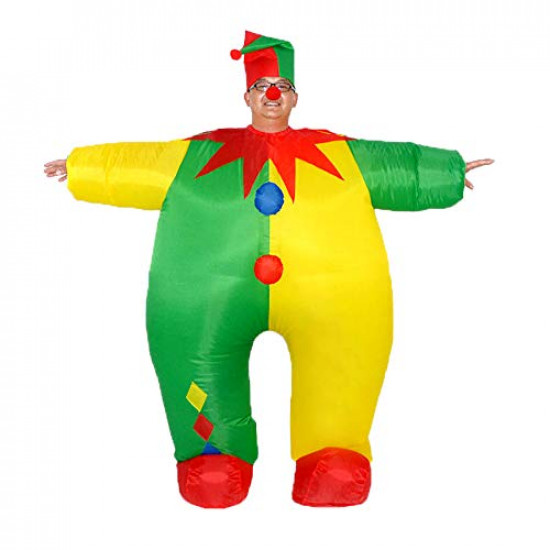 Fantasia Palhaço Inflável Adulto Luxo Fantasia Palhaço Inflável Adulto Luxo