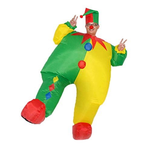 Fantasia Palhaço Inflável Adulto Luxo Fantasia Palhaço Inflável Adulto Luxo