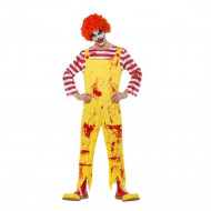 Fantasia Palhaço Matador Ronald McDonald Adulto