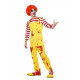 Fantasia Palhaço Matador Ronald McDonald Adulto