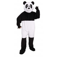 Fantasia Panda Mascote Adulto Clássica
