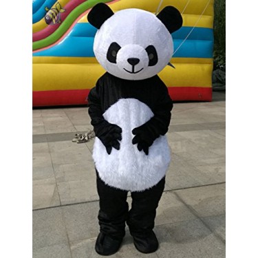 Fantasia Panda Mascote Adulto Elite