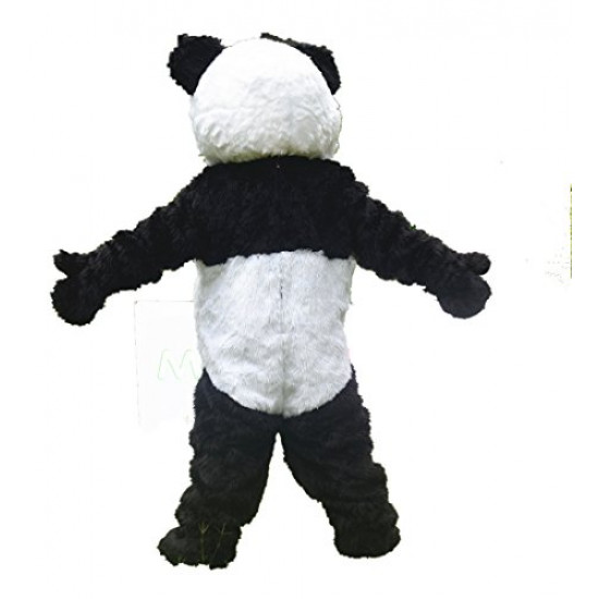 Fantasia Panda Mascote Adulto Elite Profissional