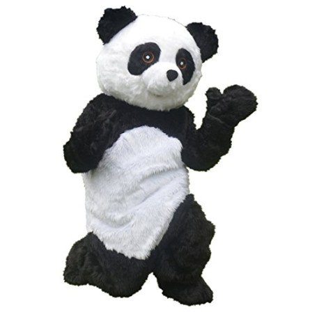 Fantasia Panda Mascote Adulto Elite Profissional Fantasia Panda Mascote Adulto Elite Profissional